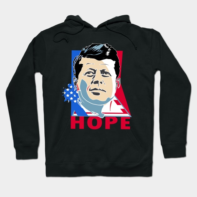 JFK Hoodie by Creation Cartoon